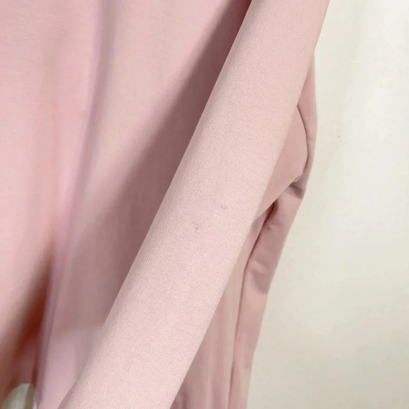 TWO BY VINCE CAMUTO | LAYERED DUSTY  ROSE PINK LONG SLEEVE TOP - Picture 13 of 13